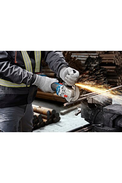 Bosch Polizor unghiular 125mm GWS 18V-8 2x4,0Ah L-BOXX + Disc diamantat