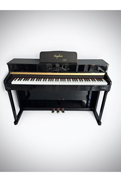 DAPHNIS Dp-224 Gloss Black Dijital Konsol Piyano (Tabure+Kulaklık Hediyeli)