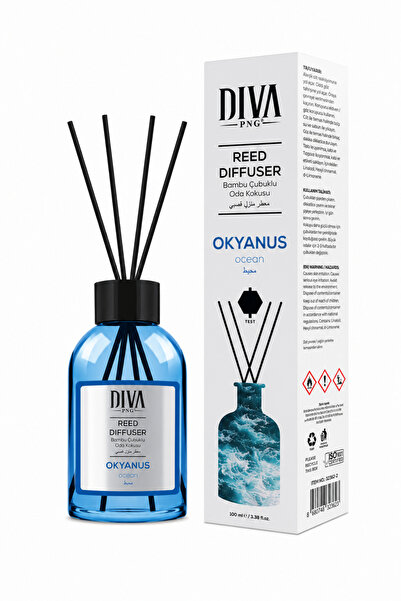 DİVA OCEAN odorizant cu bețișoare 100ml