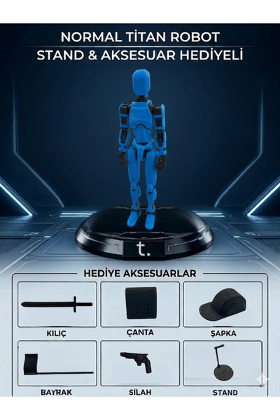 Tactyla TİTAN ROBOT HAREKETLİ - HEDİYELİ!