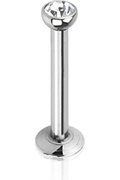 AMALFİ Σκουλαρίκια Piercing, Αξεσουάρ, Σκουλαρίκι Στόμα από Ατσάλι, Ασημί