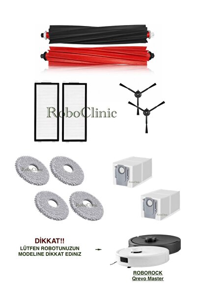 Roboclinic Roborock Qrevo Master Robot Vacuum Cleaner Compatible Replacement ...