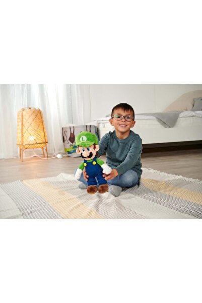 Cici Oyuncak Super Mario Luigi Peluş Bebek 27 cm – Süper Kahraman Temalı Yumu...