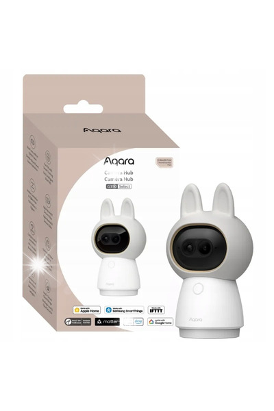 Aqara Cameră interioară ROTATIBILĂ Camera Hub G350 4K WiFi Matter HOMEKIT