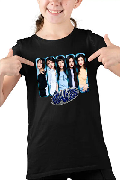 OEM Tricou Copii Fete NewJeans Kpop Merch