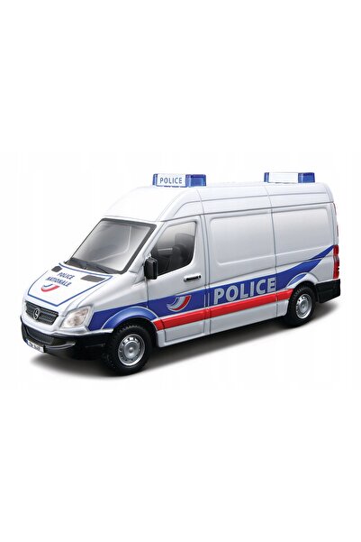 Bburago Junior Mercedes Benz Sprinter scară 1:50 model de poliție Bburago