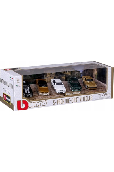Bburago Junior MAȘINI BBURAGO 1:64 Ford Mustang Datsun 280ZX Chevrolet Camaro...