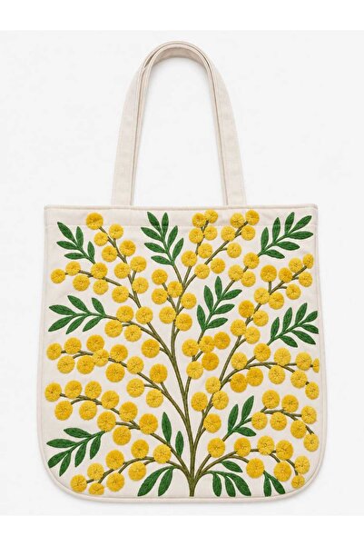 ÖZDAĞ HOME CONCEPT 40X40 cm Digital Printed Suede Fabric Women's Shoulder Bag...