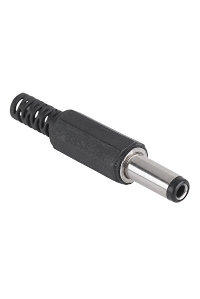 Lechpol Conector de alimentare DC tată 2.5 x 5.5 mm cu montare pe cablu