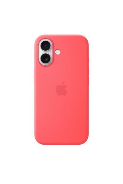 Apple iPhone 17 Silicone Case with MagSafe - Bright Guava