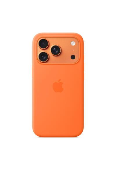 Apple Husă de silicon pentru iPhone 17 Pro cu MagSafe - Portocaliu