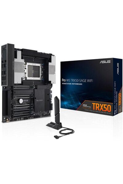 ASUS PRO WS TRX50-SAGE WIFI Дънна платка за работна станция, DDR5, 5x PCIe x16
