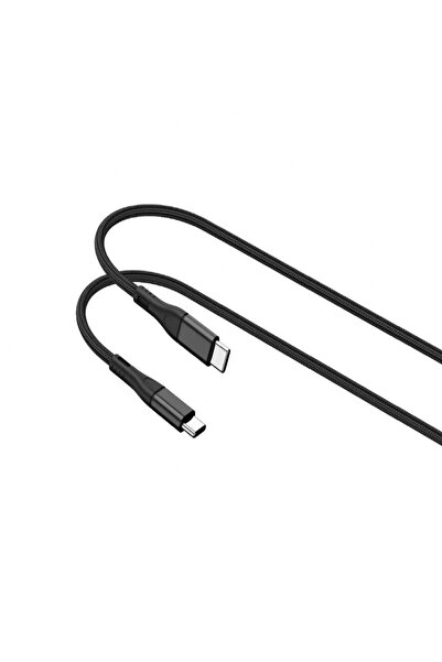 lemontti Cablu Type-C la Type-C, 100W, 1.2m, Negru