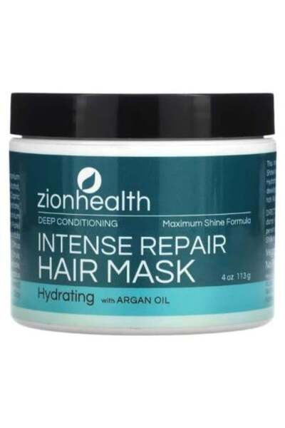 Zion Health ماسك الشعر اصلاح مكثف بزيت الارجان من زيون هيلث , 113 جرام