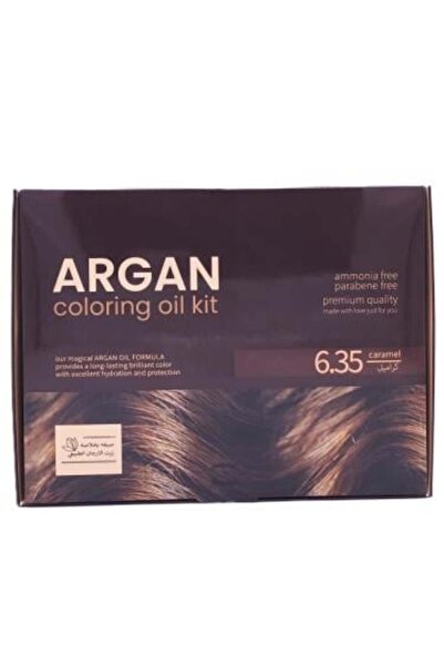 ARGAN مجموعه صبغة شعر بخلاصة زيت الارجان الطبيعي من ارغان - 6.35 كراميل | 75مل