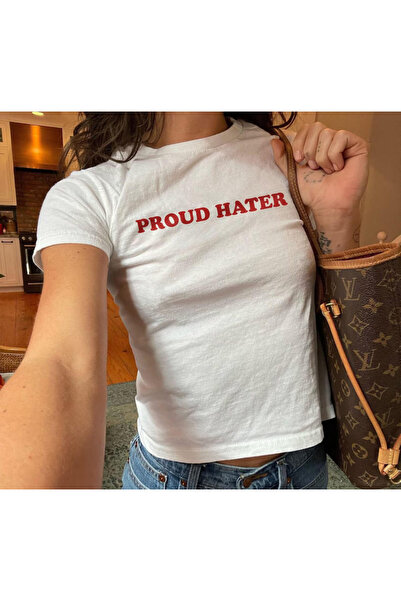 Grafftee Clothing Proud Hater Printed Women's Body Tee