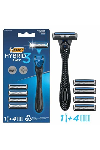 Bic Bic Men's Hybrid Flex 3 Razor Blades - 4 Blades