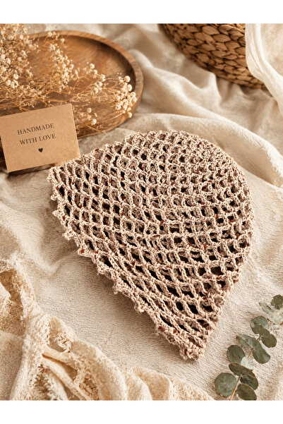 EL YAPIMI Knitted Bohemian Summer Beanie