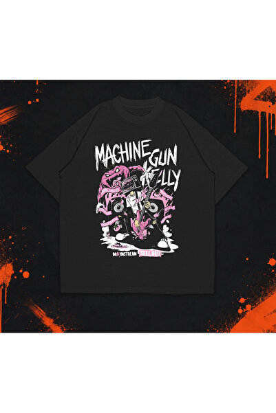 Grafftee Clothing Machine Gun Kelly Printed Unisex Oversize T-Shirt