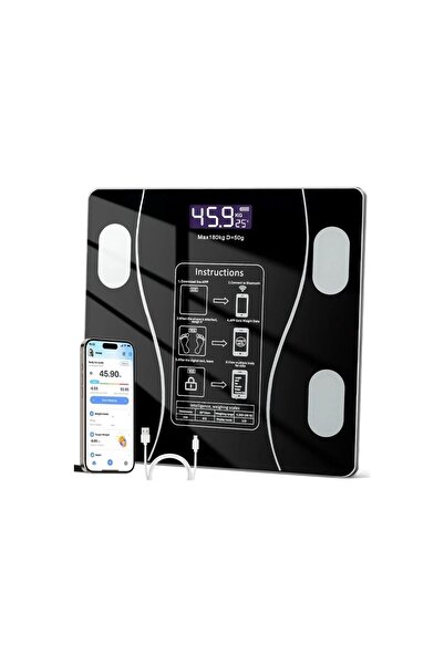 hey Cântar Bluetooth, Capacitate maximă 180 kg