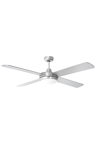 V-TAC Ventilator de tavan cu lumină, 132 cm, reversibil, 3 viteze, telecomand...