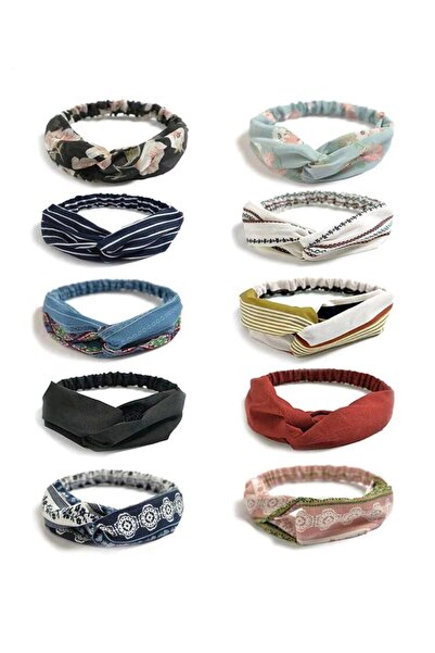 skycott Bandana de păr elastică pentru femei - Bandana surpriză model aleator...