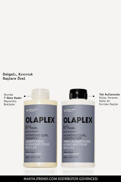 Olaplex Curl Hydration Care Duo - Dalgalı, Kıvırcık Saçlar İçin Bukle Belirgi...
