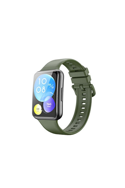 OEM Λουράκι Σιλικόνης Πράσινο (Huawei Watch Fit 2)
