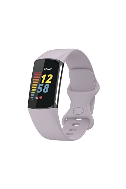 OEM Λουράκι Σιλικόνης Μωβ (Fitbit Charge 5)