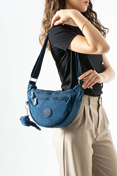 571 Collections Çanta Ultra Light, Multi-Pocket, Crescent Crossbody Shoulder ...