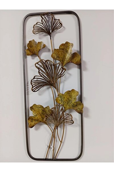 Wand Ginkgo Metal Duvar Dekoru 28.6*74.3*3.8 cm