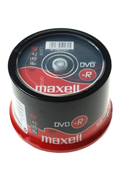 Maxell DVD-R 4,7 GB 16x 50 bucăți (275610.30.TW)