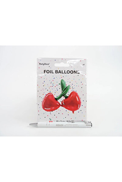 Partydeco Balon Folie Cirese, 88x73cm, mix o marime
