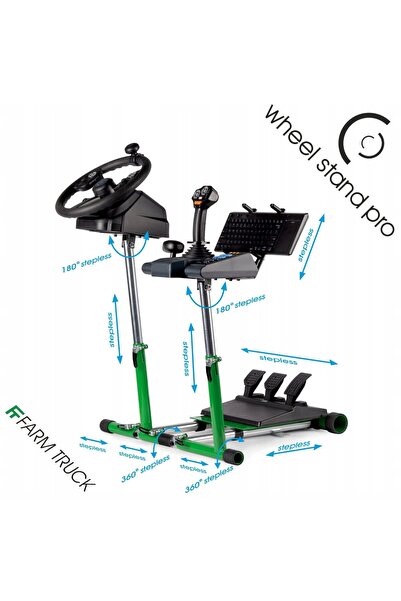 Wheel Stand Pro Suport Volan Pro FARM TRUCK LITE Verde