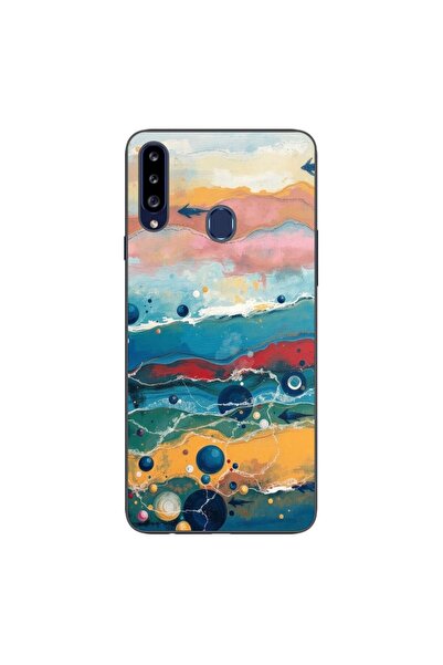 OEM Θήκη συμβατή με Samsung Galaxy A20S από σιλικόνη gel TPU με ζωγραφισμένο ...
