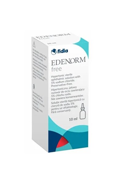 Biosooft Edenorm Free solutie oftalmica, 10 ml,