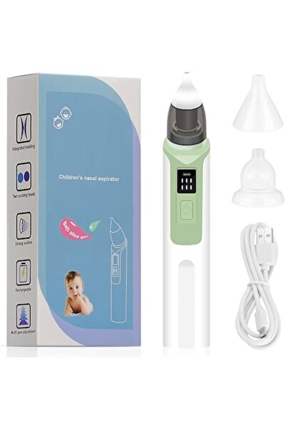 XIUWOO Aspirator nazal electric 2 în 1, XIUWOO, 65Kpa, 500mAh, Încărcare USB,...