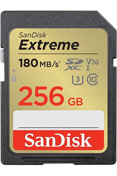 Kraft&dele Card de memorie SanDisk SDXC 256GB Extreme 180/130MB