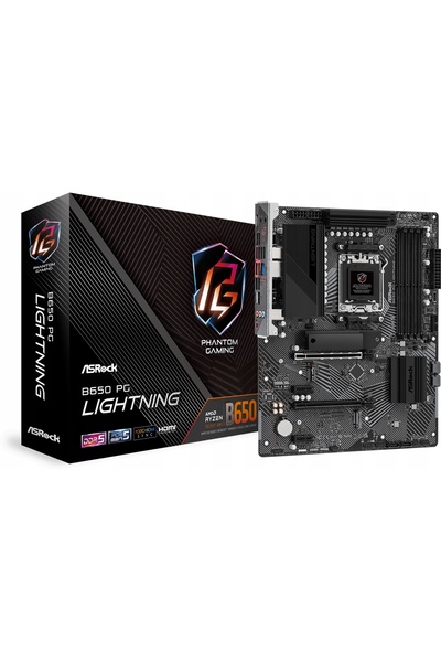 Kraft&dele Placă de bază ASrock B650 PG Lightning AMD AM5 ATX 4x DDR5