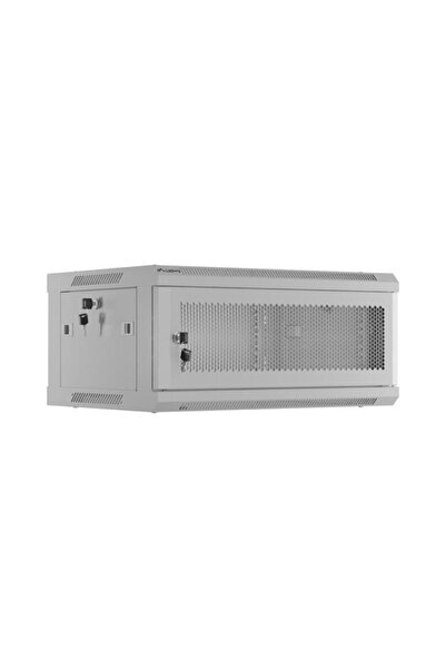 Lanberg Dulap rack de perete 19 " 4U 600x450 mm cu ușă perforată, gri