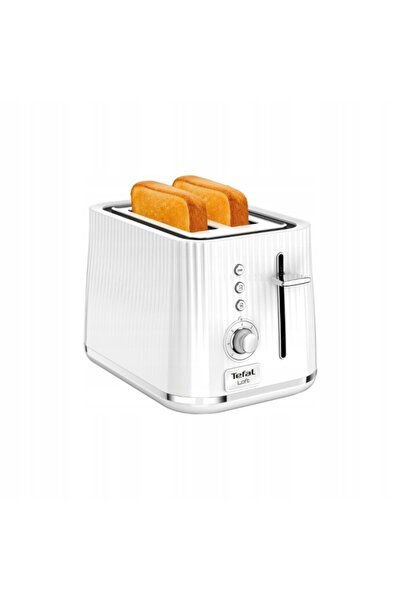 Tefalle Prăjitor de pâine cu două fante Tefal Loft TT7611, 7 niveluri de prăj...