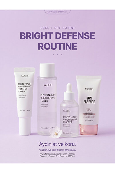 Nacific SPRING BRIGHT DEFENSE ROUTINE (Leke + SPF Rutini)