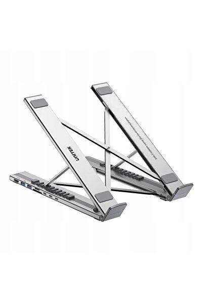 Unitek Suport pliabil pentru laptop D1137AGY01 cu hub/HDMI/PD/SD
