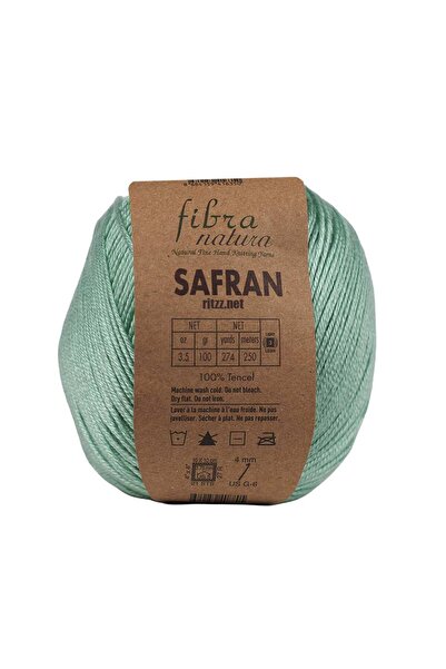 Fibra Natura Safran 25-31 Lână Tencel verde mentă