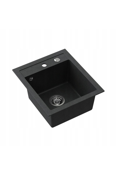 Quadron Chiuvetă HCQJ4350CZK JOHNNY 100 Negru