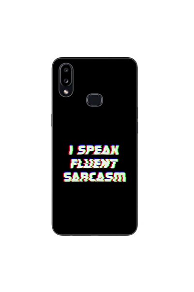 OEM Case compatible with Samsung Galaxy A10S Silicone Gel Tpu Pattern Sarcasm