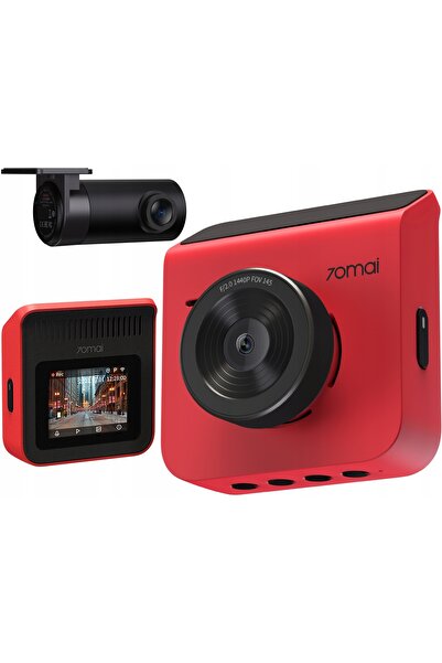 70MAİ Wideorejestrator A400 Cameră de bord + Cameră spate RC09 QHD WiFi microfon