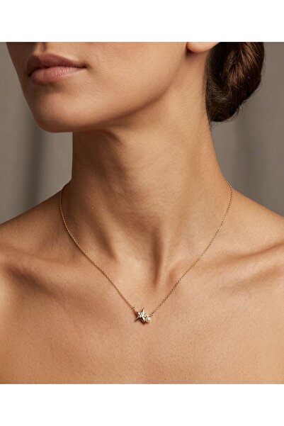 XUPING JEWELRY XUPING İNCİLİ YILDIZ KOLYE