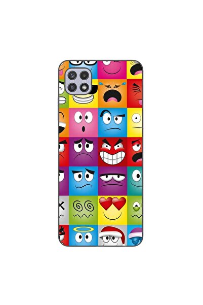 OEM Husa compatibila cu Samsung Galaxy A22 5G Silicon Gel Tpu Model Funny Faces