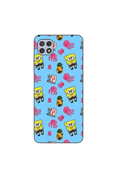 OEM Case compatible with Samsung Galaxy A22 5G Silicone Gel Tpu Model Spongeb...